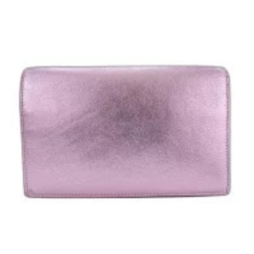 Saint Laurent Yves Shoulder Bag Leather Pink